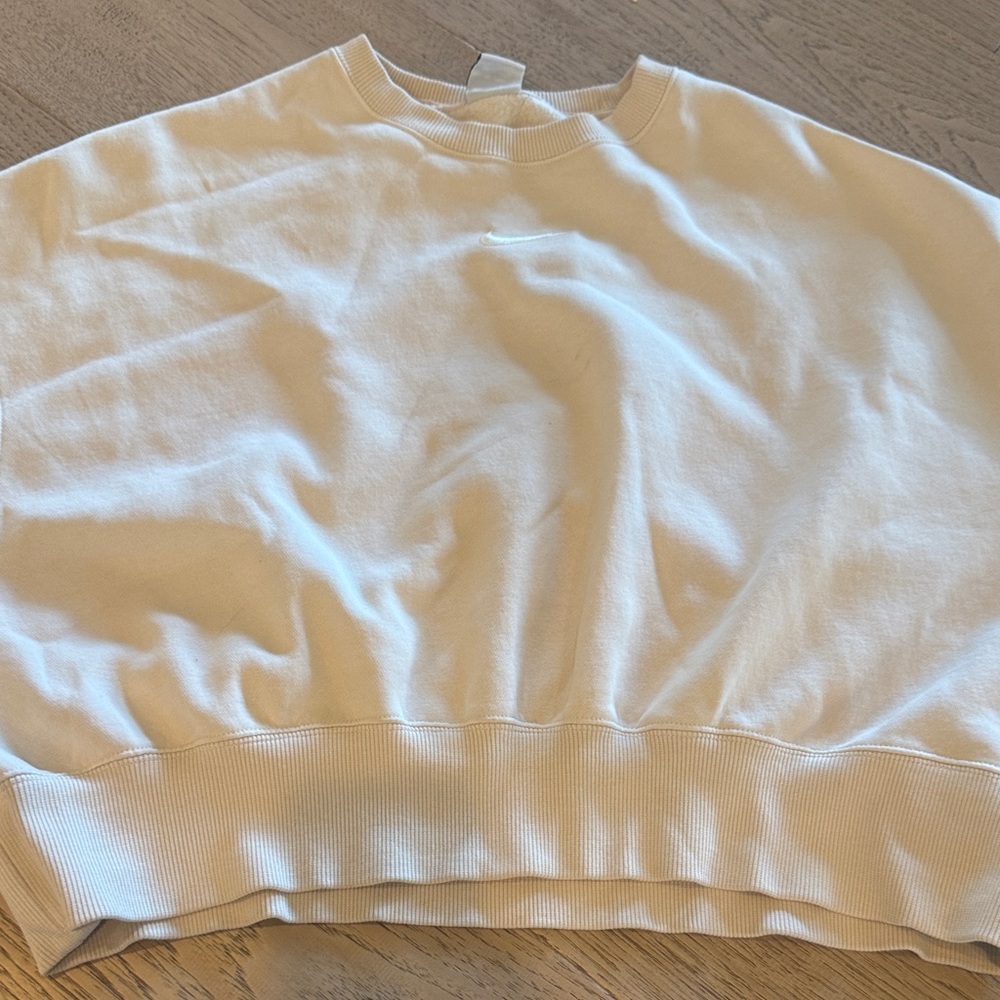 Nike Cream Women's Phoenix sweatshirt - Picture 2 of 5